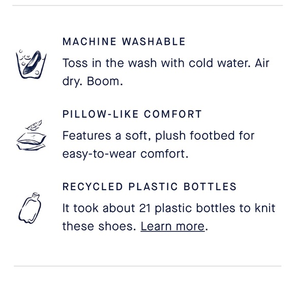 Rothy's Woman's Black The Flat Classic Shoes SZ 8 - Picture 12 of 13